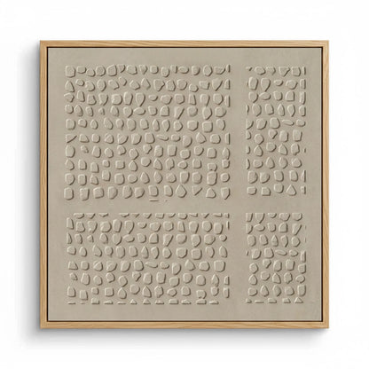 Japandi Taupe Dot Painting #JTDP550