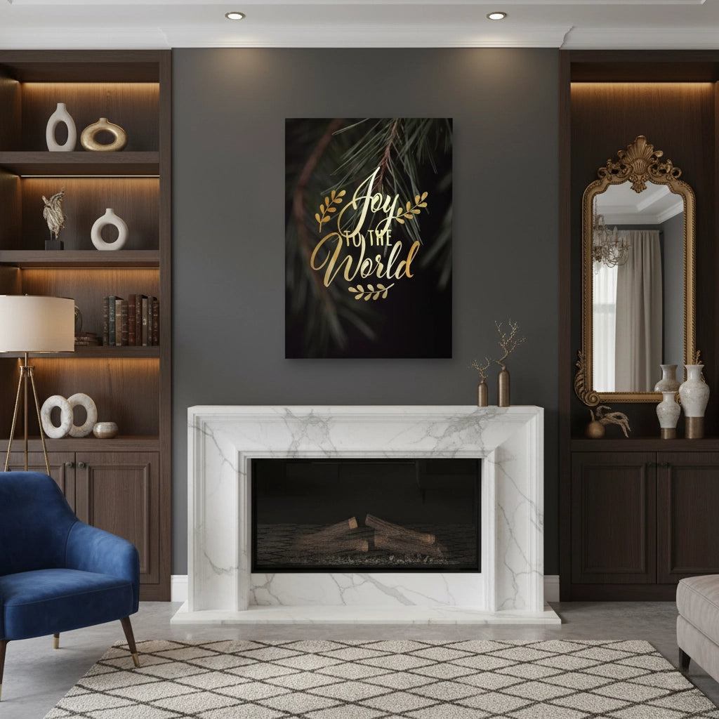 Joy to the World - Canvas - Jasmineart.ae