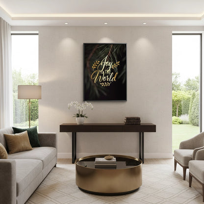 Joy to the World - Canvas