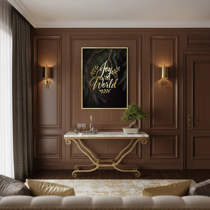 Joy to the World - Canvas