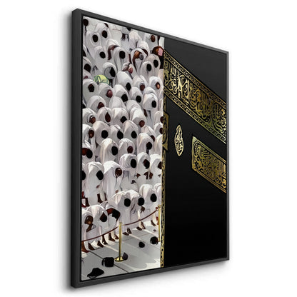 Kaaba and Hajj Pilgrims - Canvas