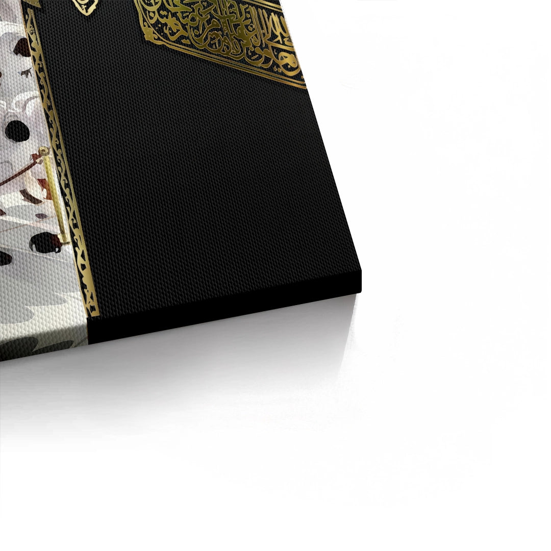 2Kaaba and Hajj Pilgrims - Canvas