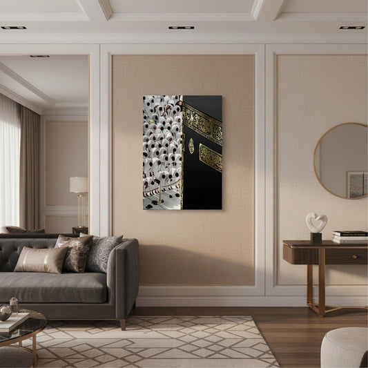 Kaaba and Hajj Pilgrims - Canvas