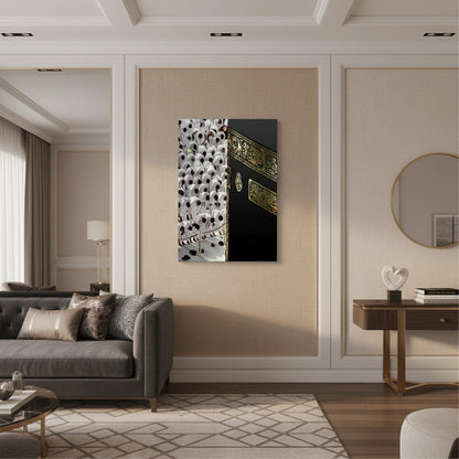 Kaaba and Hajj Pilgrims - Canvas
