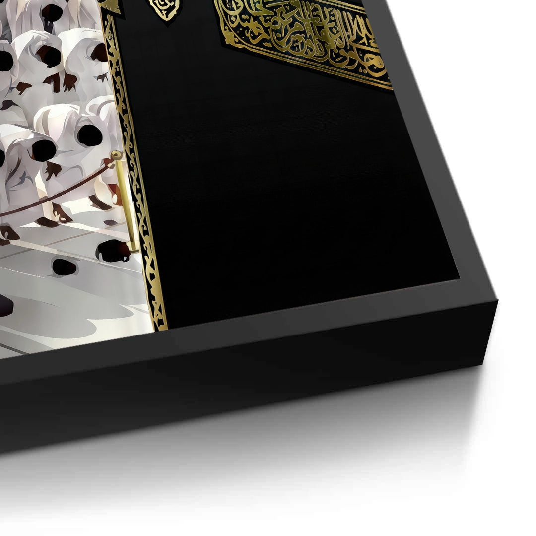 2Kaaba and Hajj Pilgrims - Fine Art