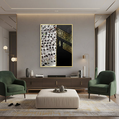 Kaaba and Hajj Pilgrims - Fine Art