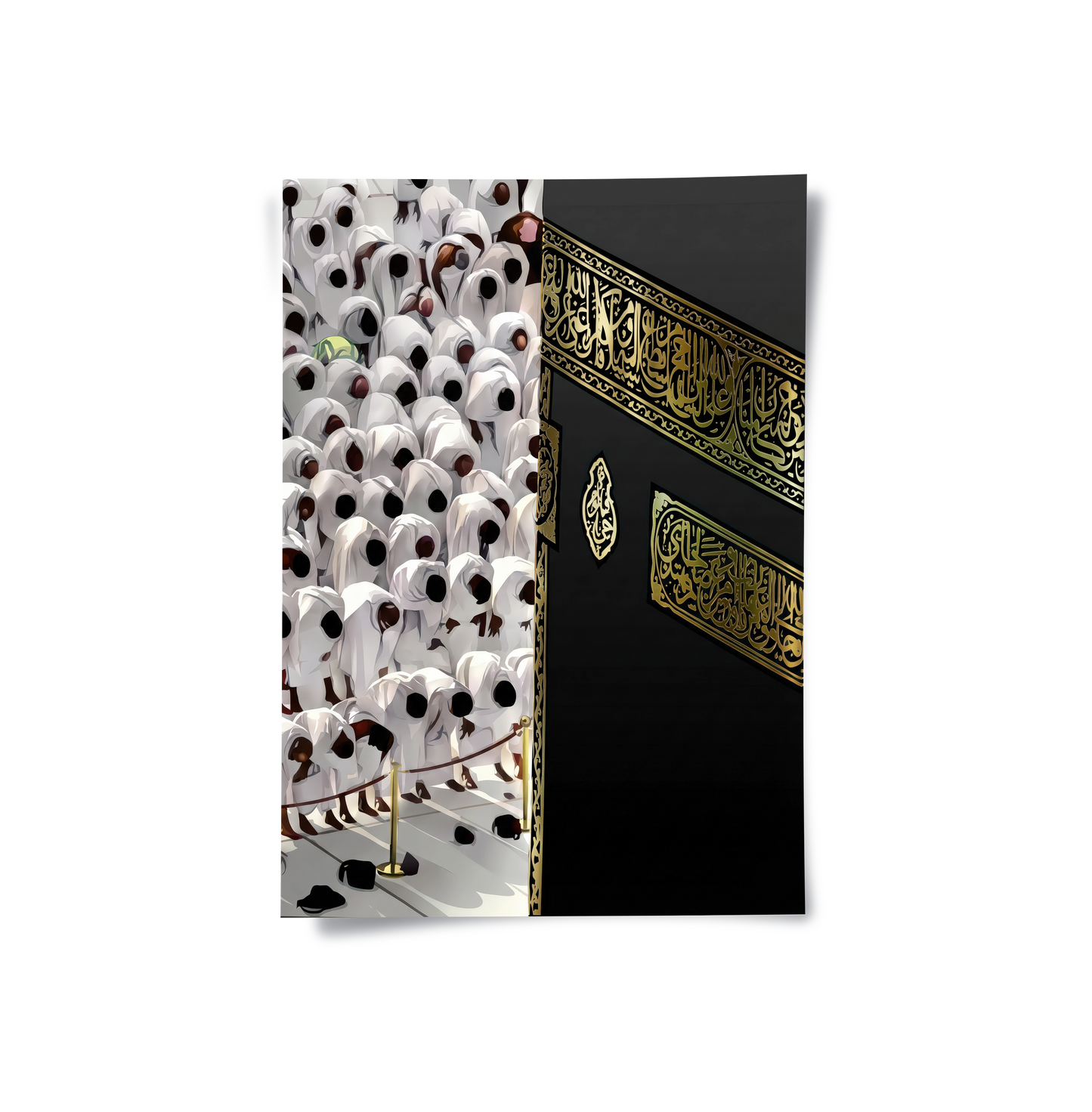 2Kaaba and Hajj Pilgrims - Poster