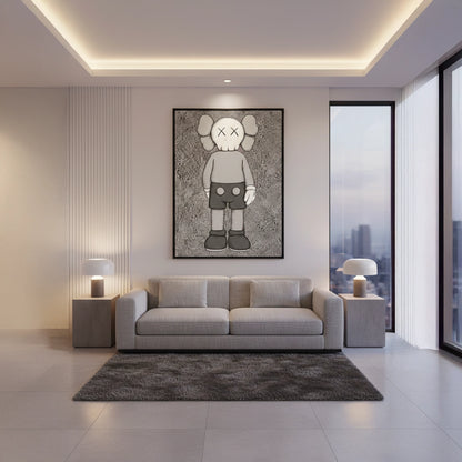 Kaws Pop Figure Painting #TMPF110