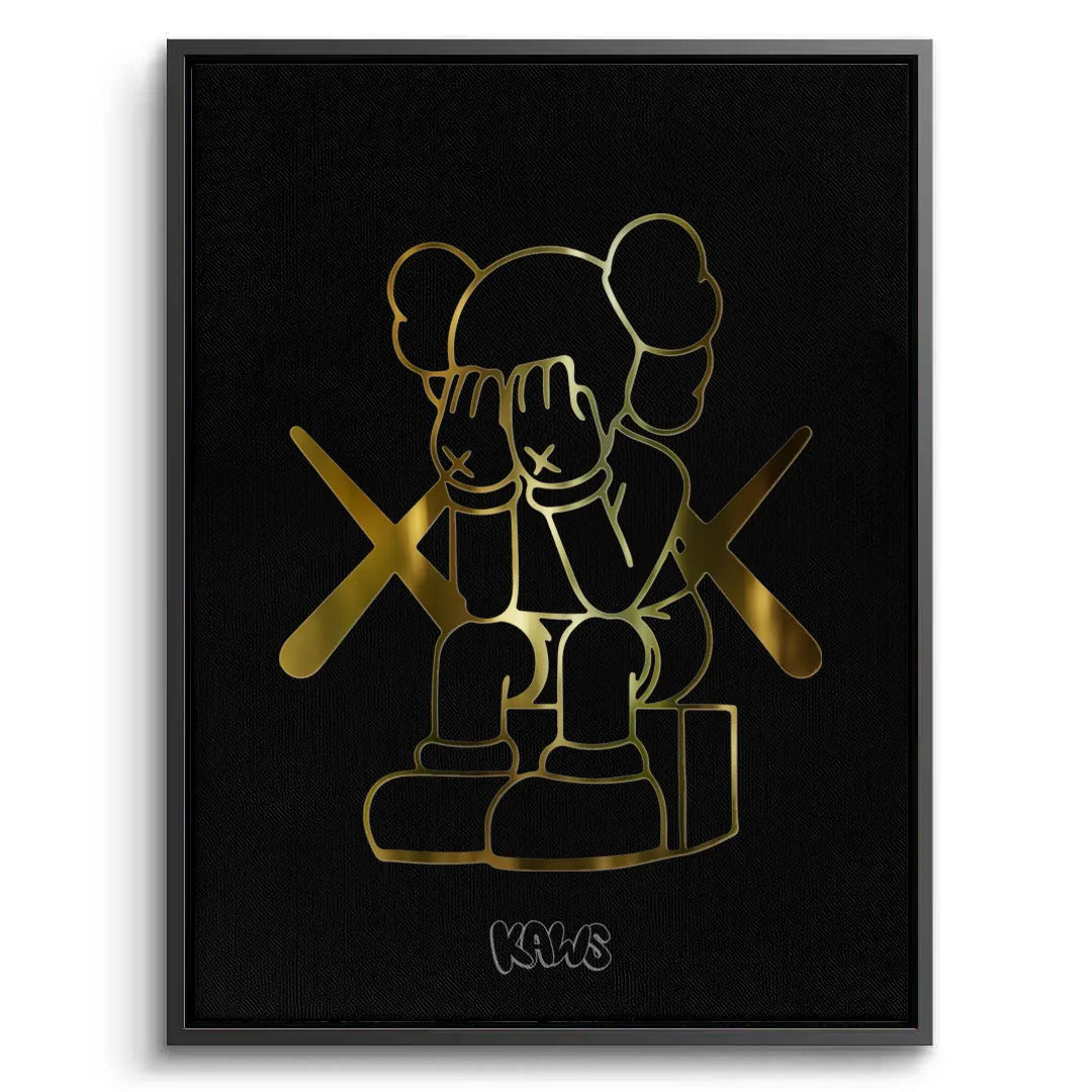 2Kaws set of 3 - Canvas