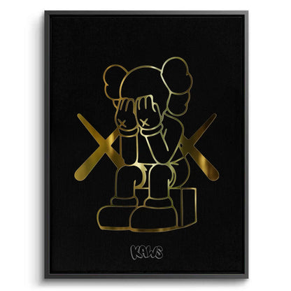 Kaws set of 3 - Canvas