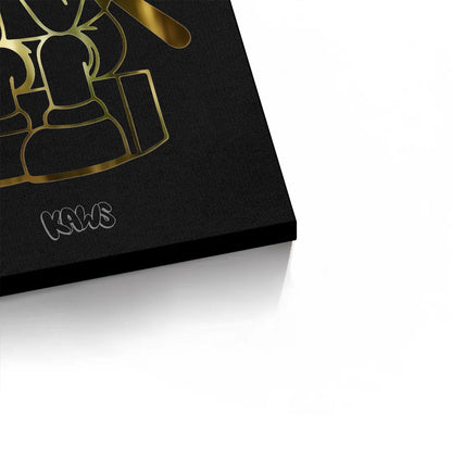 Kaws set of 3 - Canvas