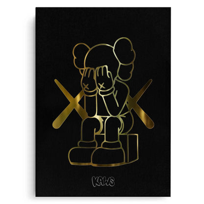 Kaws set of 3 - Canvas