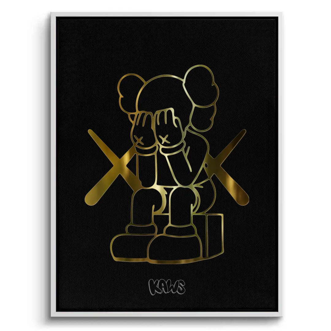 2Kaws set of 3 - Canvas