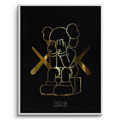 Kaws set of 3 - Canvas