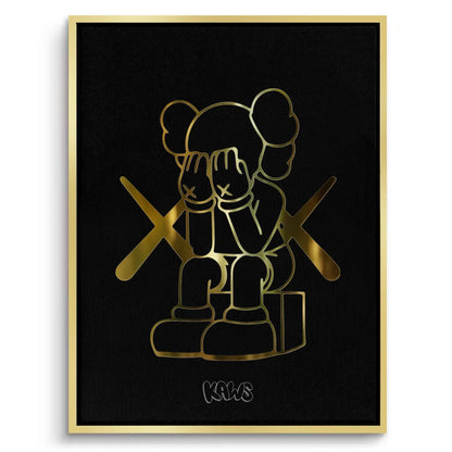 Kaws set of 3 - Canvas