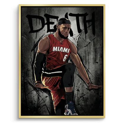 King James Villain Era - Canvas