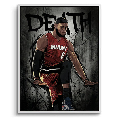 King James Villain Era - Canvas