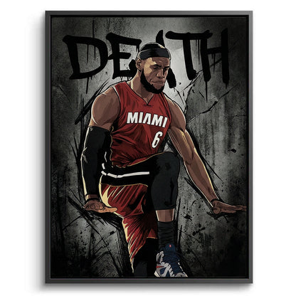 King James Villain Era - Canvas