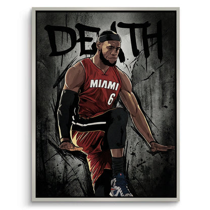 King James Villain Era - Canvas