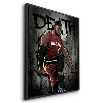 King James Villain Era - Canvas