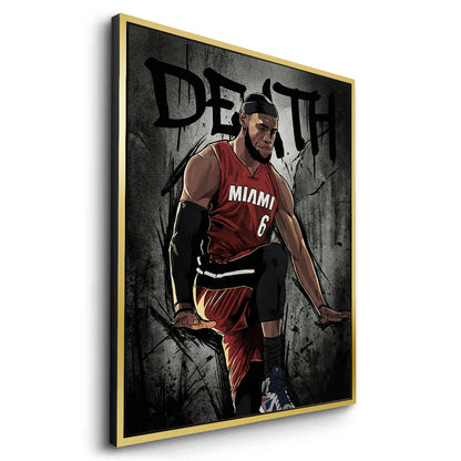 King James Villain Era - Canvas