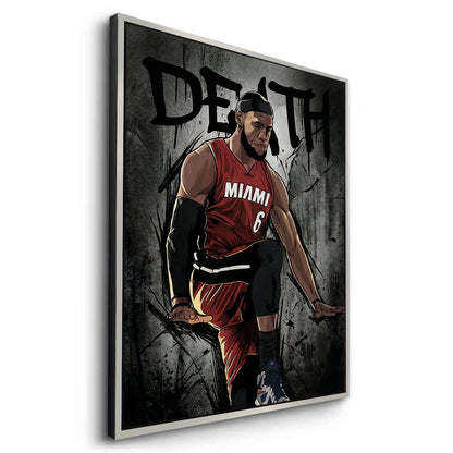 King James Villain Era - Canvas