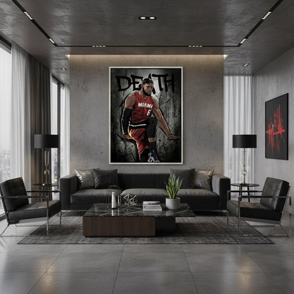 King James Villain Era - Canvas