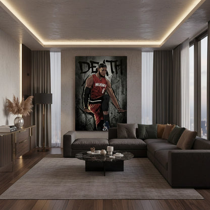 King James Villain Era - Canvas