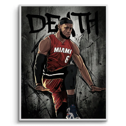 King James Villain Era - Fine Art