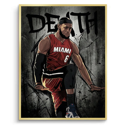 King James Villain Era - Fine Art