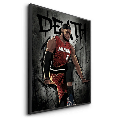 King James Villain Era - Fine Art
