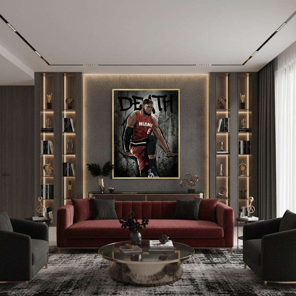 2King James Villain Era - Fine Art