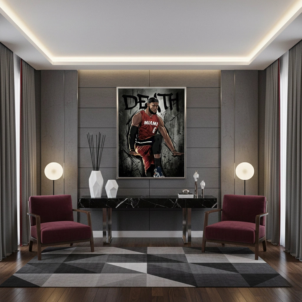 2King James Villain Era - Fine Art