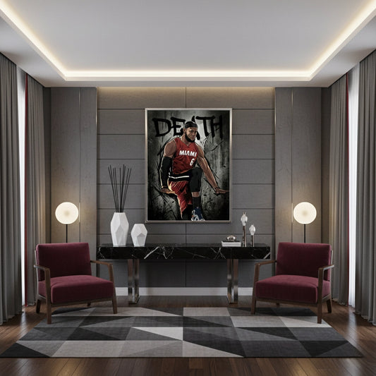 King James Villain Era - Fine Art