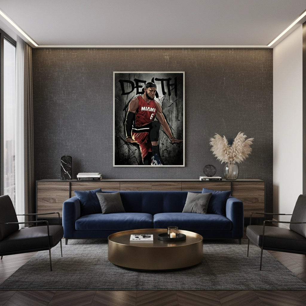 2King James Villain Era - Fine Art