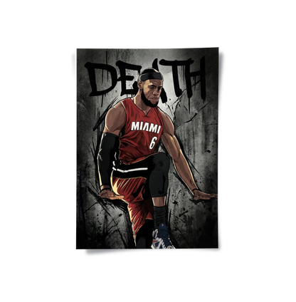 King James Villain Era - Poster