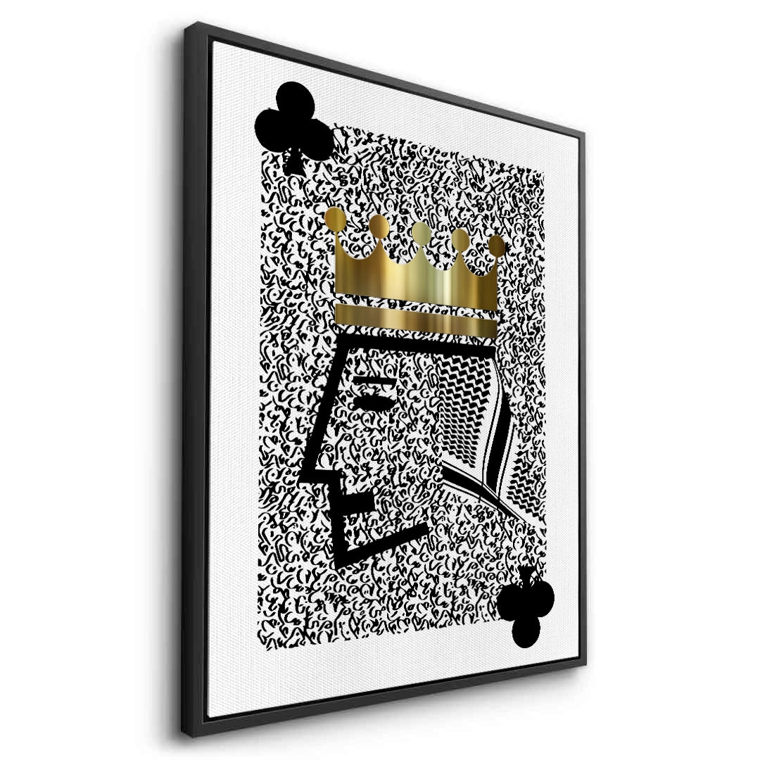 2King of Clubs - Canvas