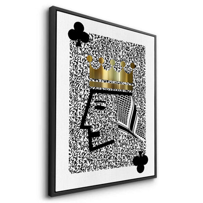 King of Clubs - Canvas