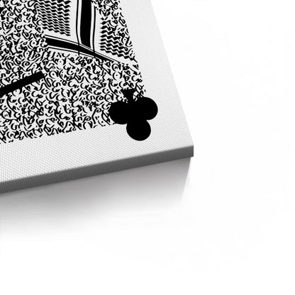 King of Clubs - Canvas