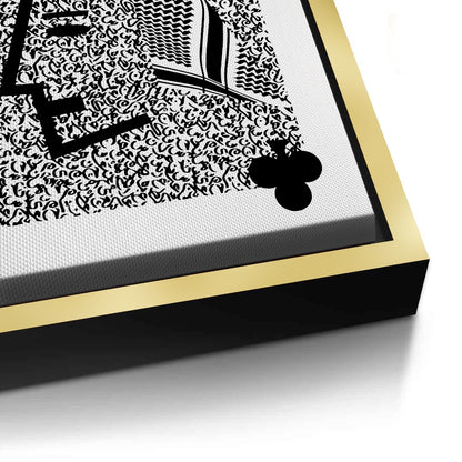 King of Clubs - Canvas