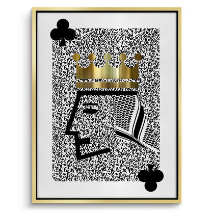 King of Clubs - Canvas
