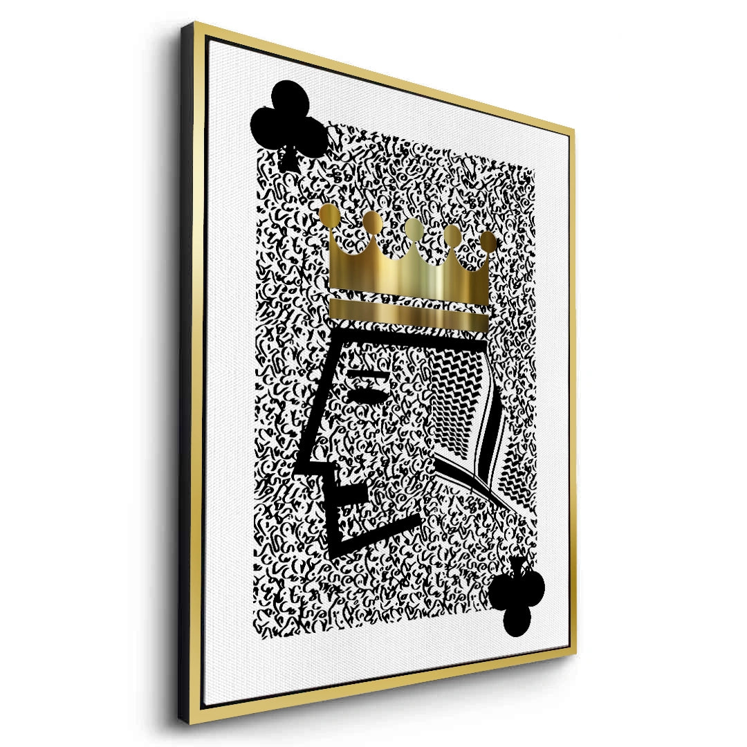 2King of Clubs - Canvas