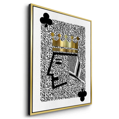 King of Clubs - Canvas