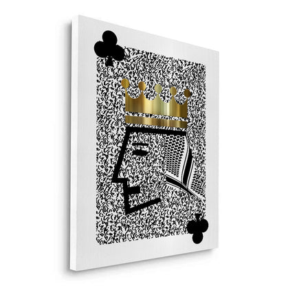 King of Clubs - Canvas