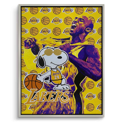 Kobe Bryant #24 Lakers Tribute - Canvas
