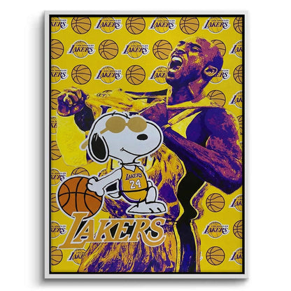 Kobe Bryant #24 Lakers Tribute - Canvas