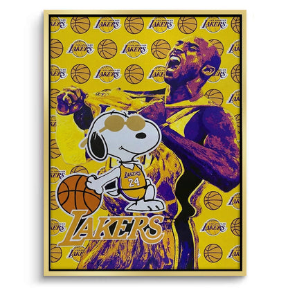 Kobe Bryant #24 Lakers Tribute - Canvas
