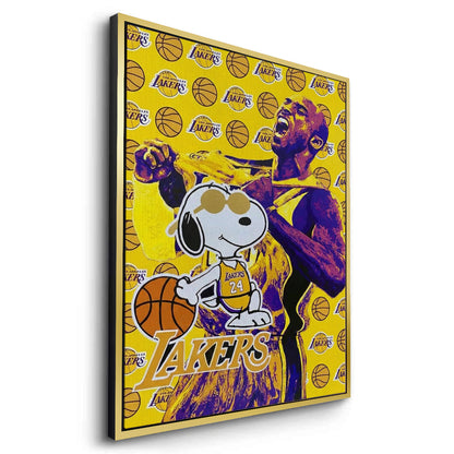 Kobe Bryant #24 Lakers Tribute - Canvas