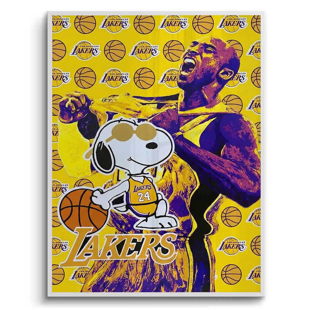 2Kobe Bryant #24 Lakers Tribute - Fine Art