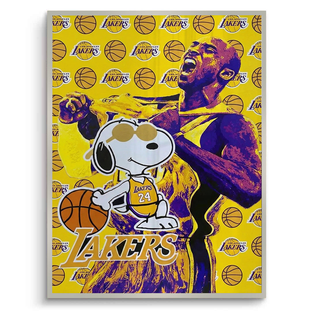 2Kobe Bryant #24 Lakers Tribute - Fine Art